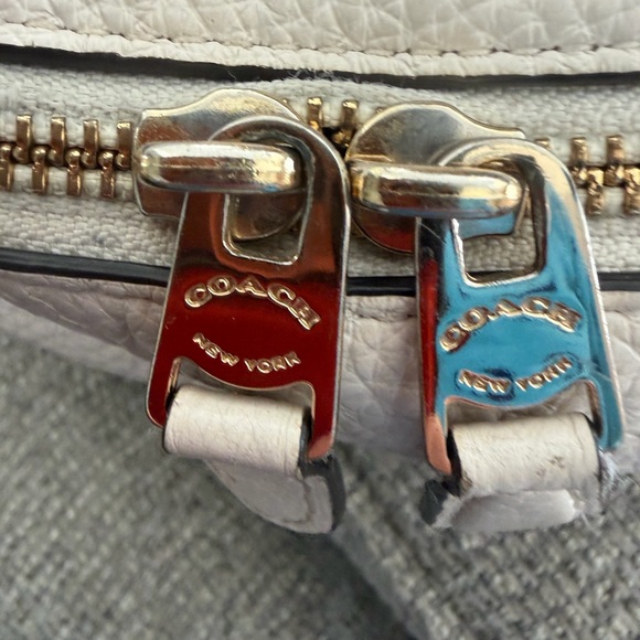 Coach Beige Leather charlie mini Backpack main image 7